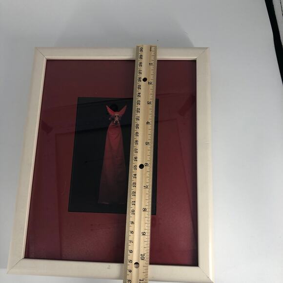 William Wegman Weimeraner Art Print "Devil Dog" Professionally Framed 11x9" - Picture 9 of 11